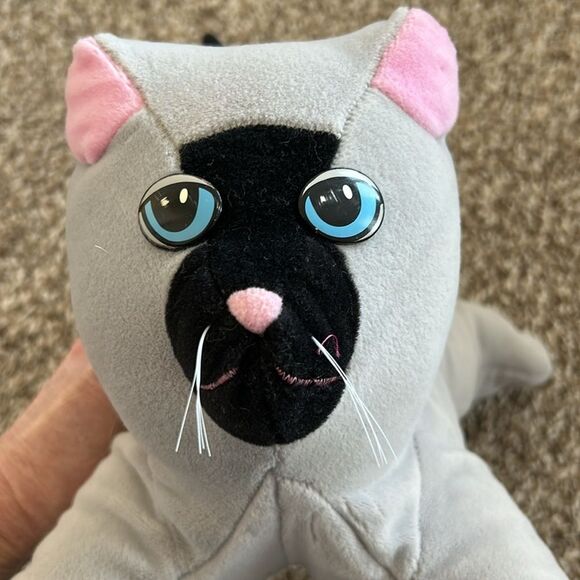 Vintage Pound Purries 80s Tonka Cat Stuffed Animal - Picture 7 of 7